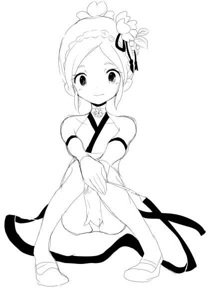 nozaki sakura (inazuma eleven and 2 more) drawn by karan_koron