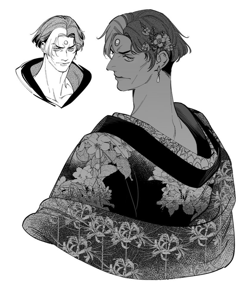 emet-selch (final fantasy and 1 more) drawn by 5altybitter5