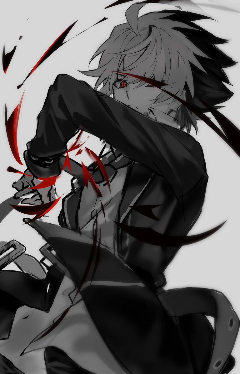 kido hyde (under night in-birth) drawn by qitoli