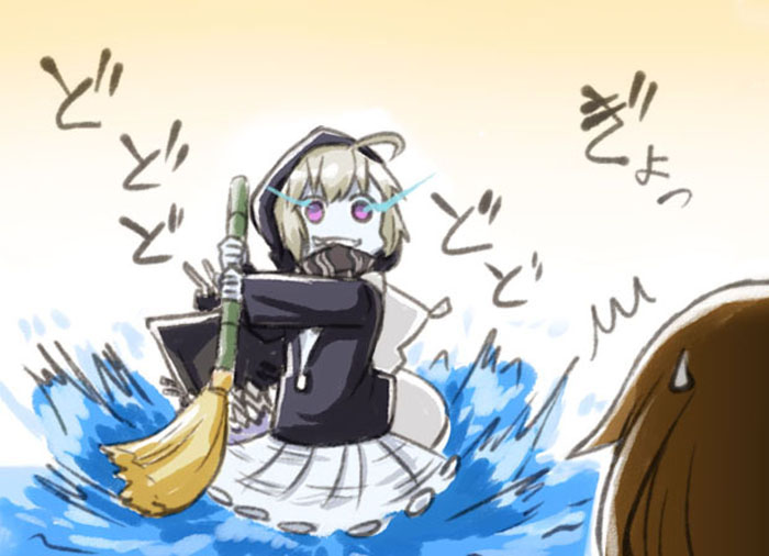 shigure, re-class battleship, and rerere no ojisan (kantai collection and 1 more) drawn by engiyoshi