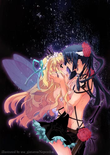 sheryl nome and saotome alto (macross and 1 more) drawn by usa_gintarou