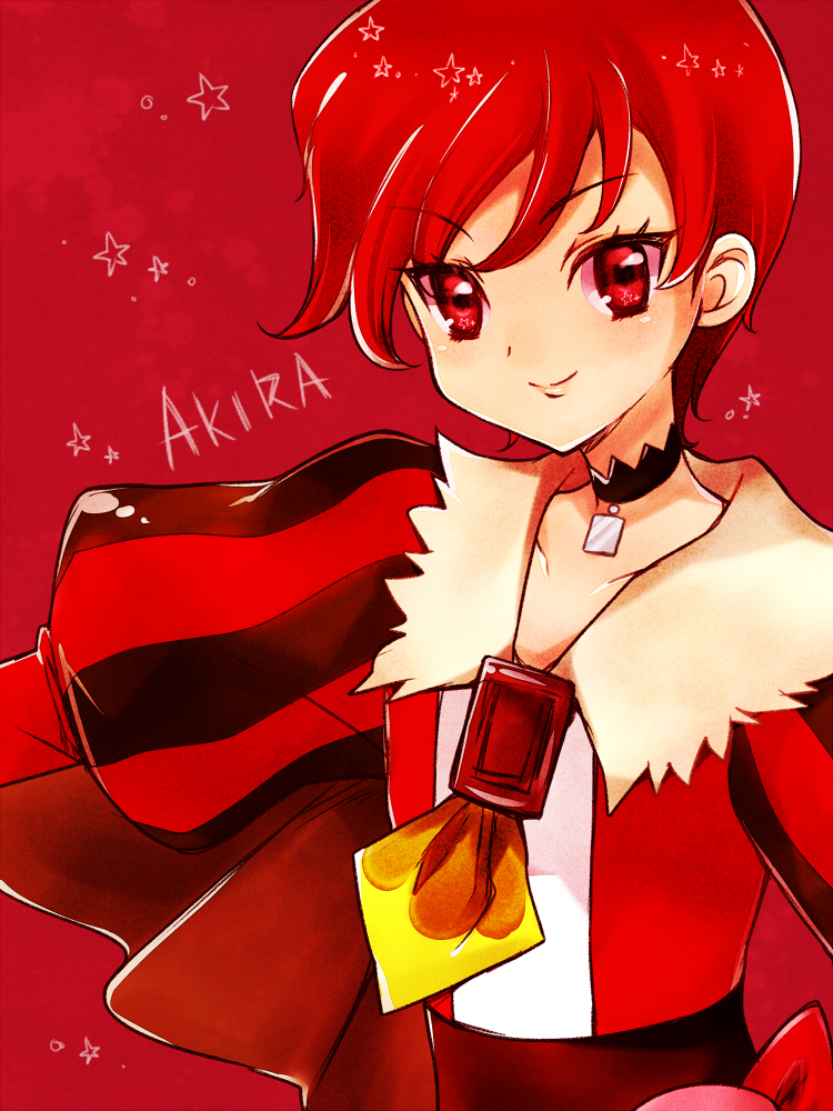 kenjou akira and cure chocolat (precure and 1 more) drawn by nene_(oneoneo13)
