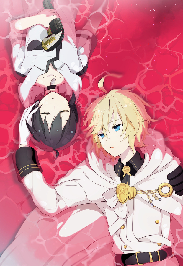 hyakuya yuuichirou and hyakuya mikaela (owari no seraph) drawn by goku_(ensn)
