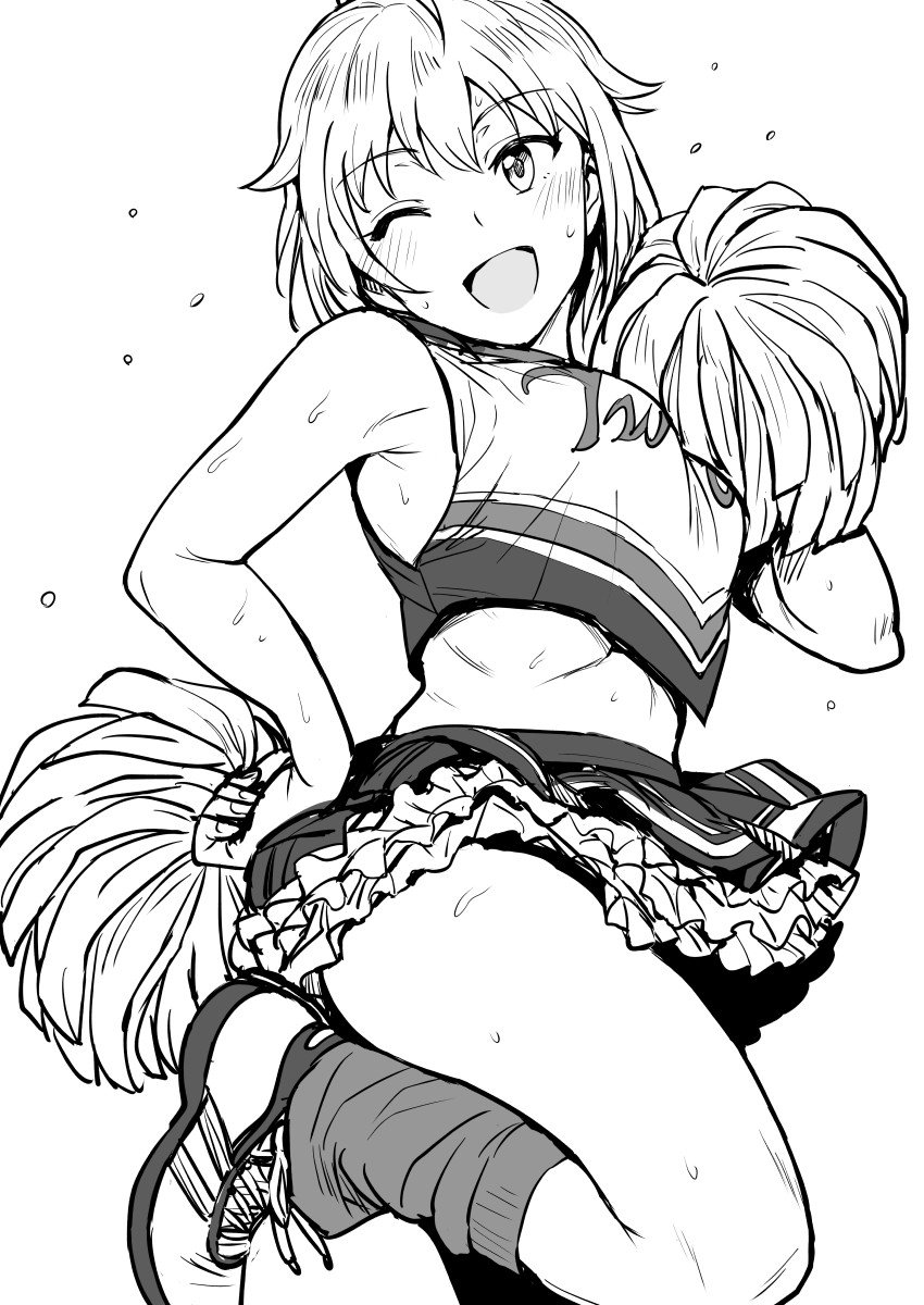 ibuki tsubasa (idolmaster and 1 more) drawn by tsurui