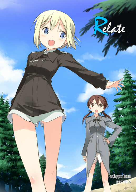 erica hartmann and gertrud barkhorn (world witches series and 1 more) drawn by asoka
