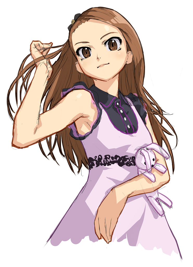 minase iori and usa-chan (idolmaster and 1 more) drawn by chyko