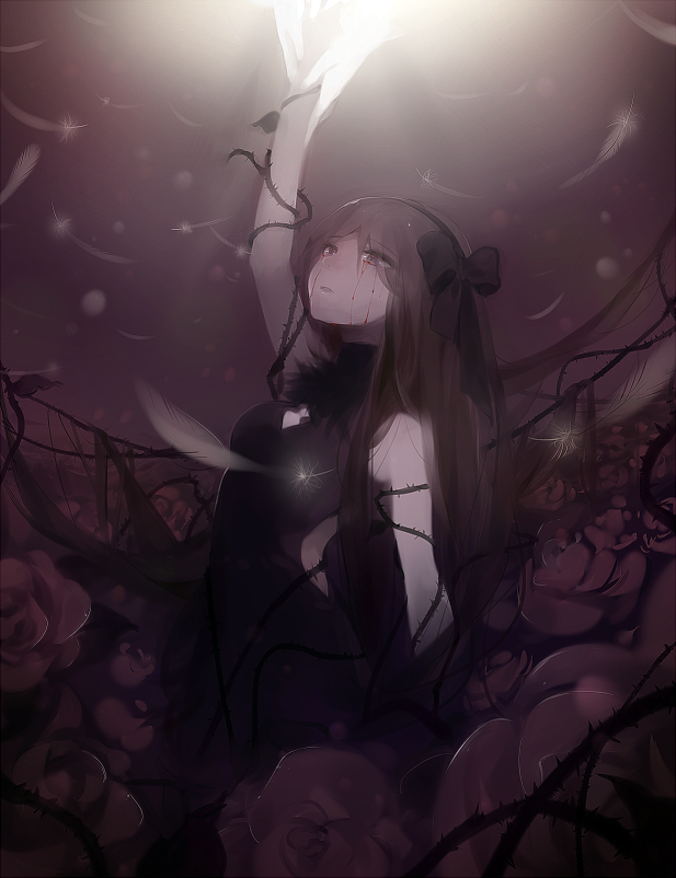 akemi homura and akuma homura (mahou shoujo madoka magica and 1 more) drawn by pugeum