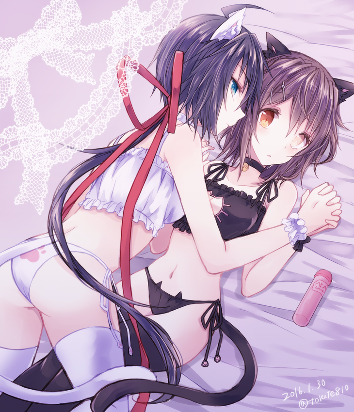 furutaka and kako (kantai collection) drawn by kabocha_torute