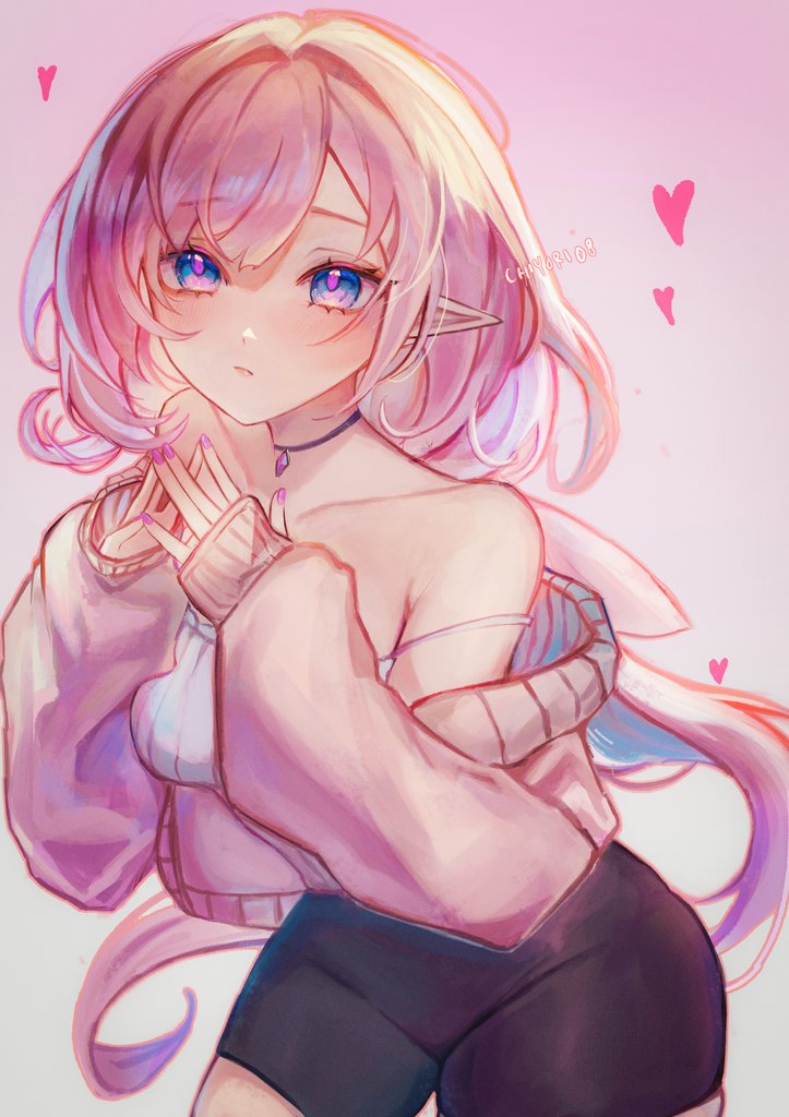 elysia (honkai and 1 more) drawn by chiyori08