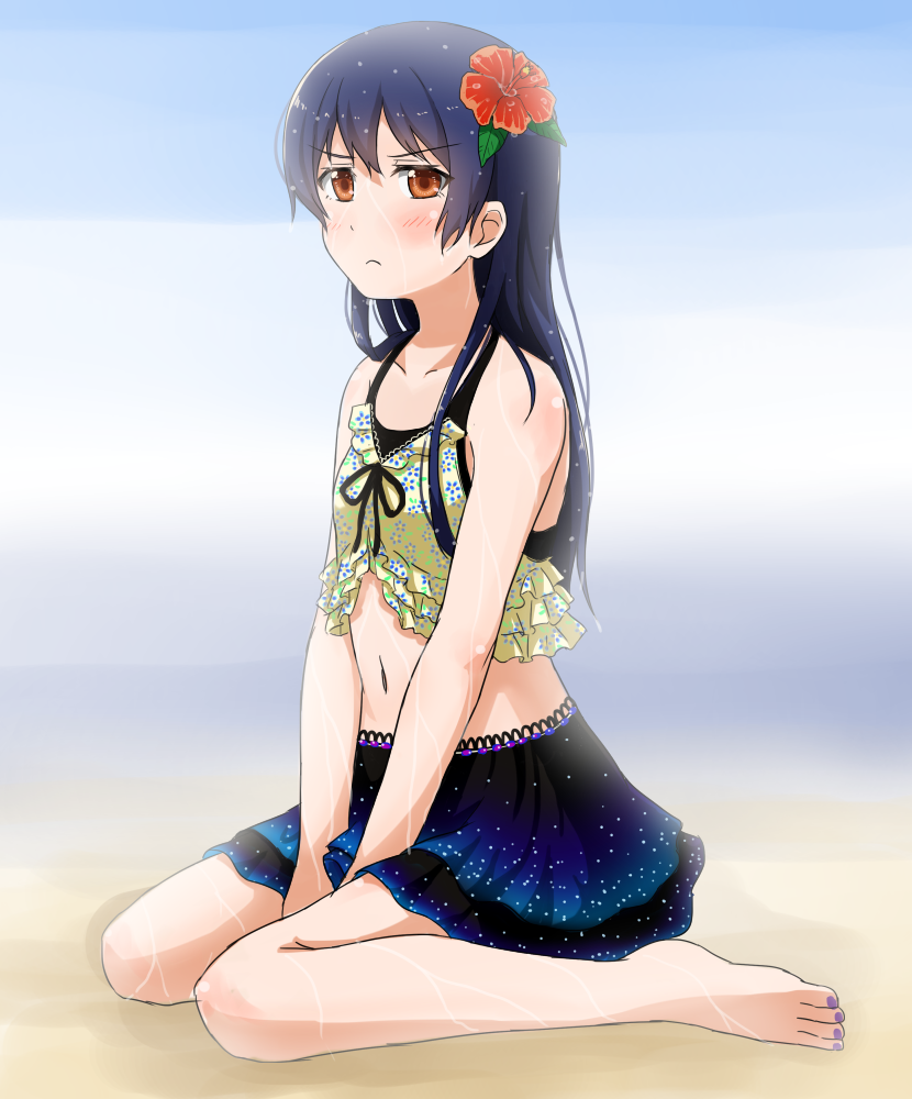 sonoda umi (love live! and 2 more) drawn by udan