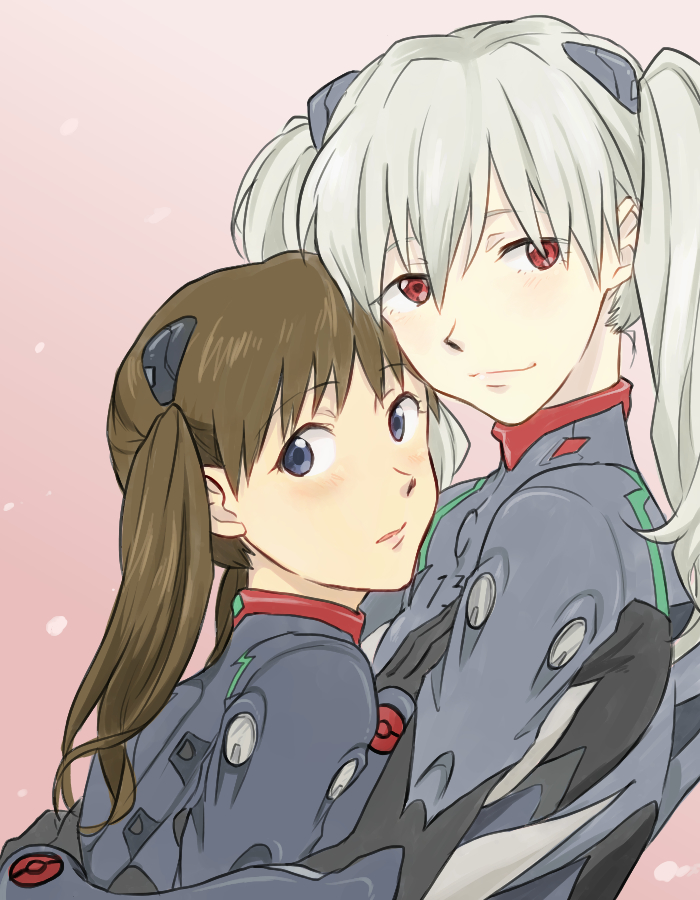 ikari shinji and nagisa kaworu (neon genesis evangelion and 2 more) drawn by akoprpr