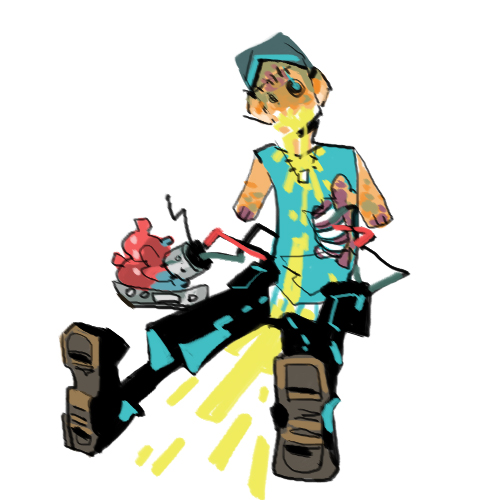 scout and blu scout (team fortress 2) drawn by 22_(tak_ja)