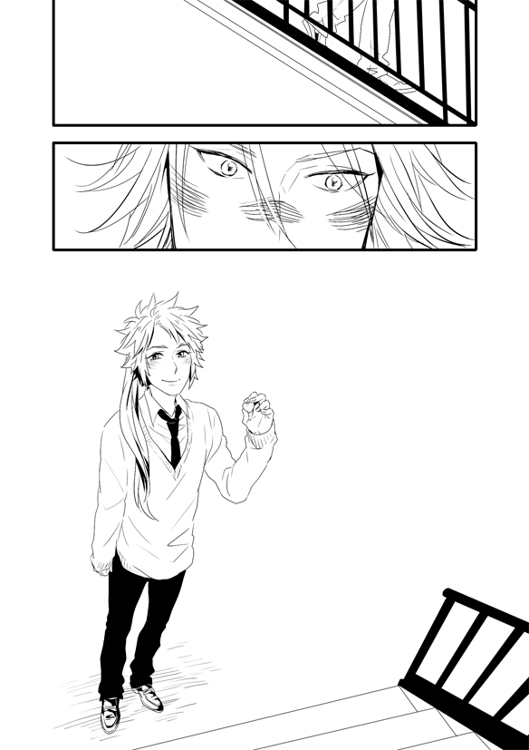 sanada yukimura and sarutobi sasuke (sengoku basara) drawn by temari114