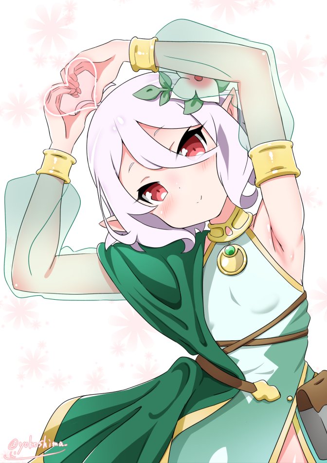kokkoro (princess connect!) drawn by yokoshima_(euphoria)