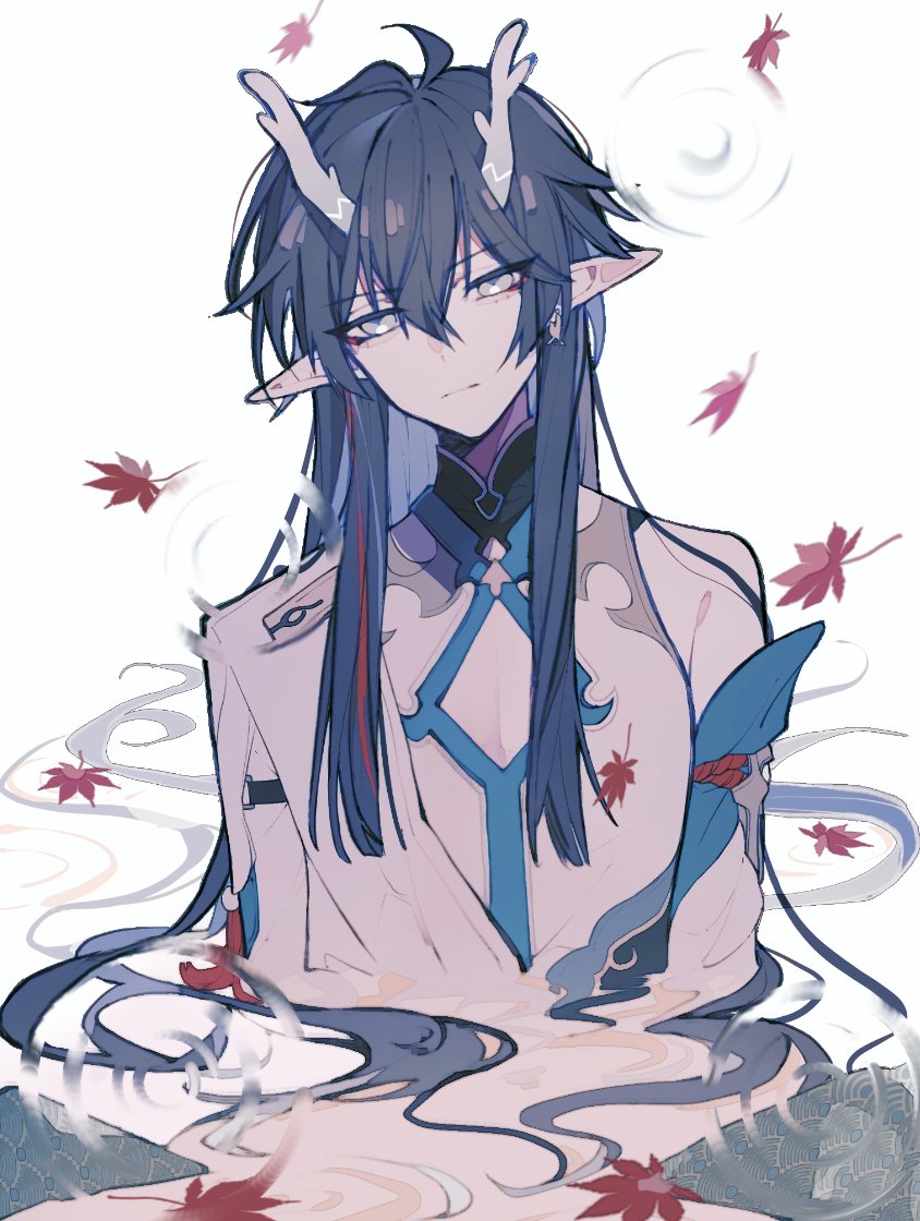 dan heng (honkai and 1 more) drawn by fez_00