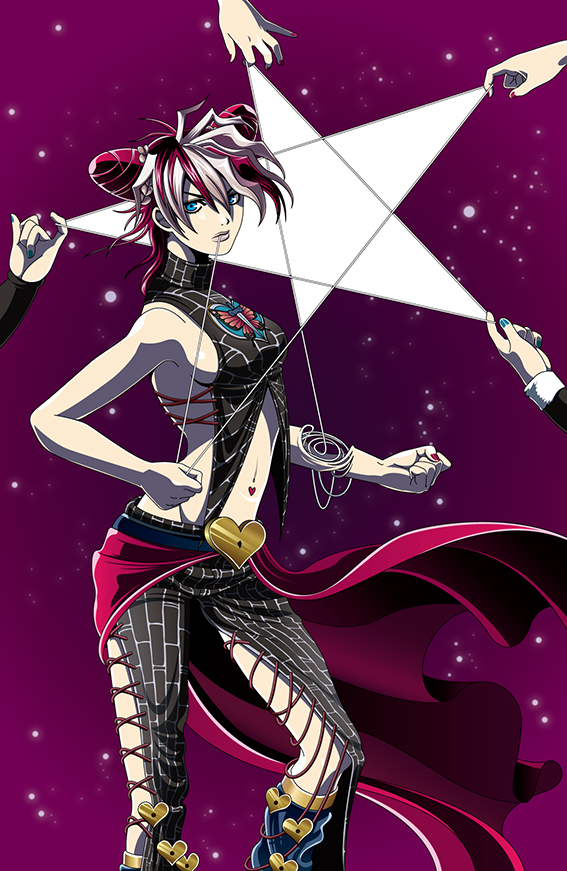 kujo jolyne (jojo no kimyou na bouken and 1 more) drawn by tazbun