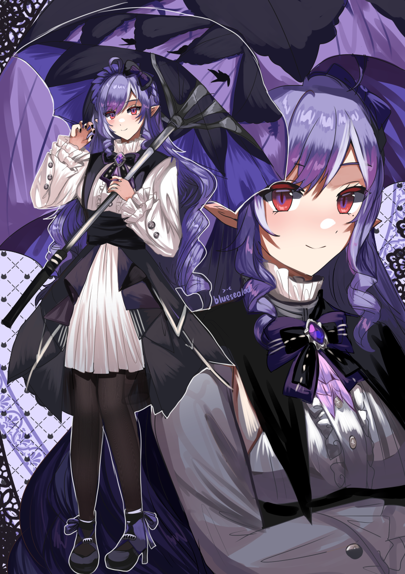 vivian banshee (zenless zone zero) drawn by blue_sealad