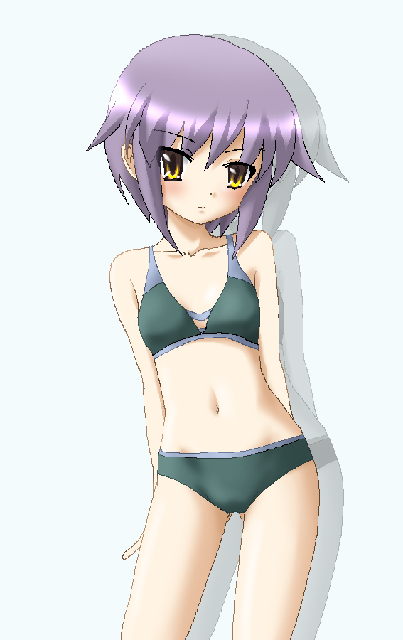 nagato yuki (suzumiya haruhi no yuuutsu) drawn by hayashiya_zankurou