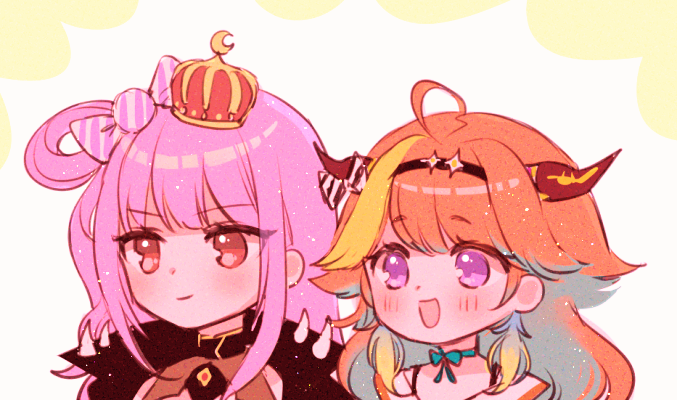 mori calliope, takanashi kiara, kiryu coco, and himemori luna (hololive and 1 more) drawn by mamaloni