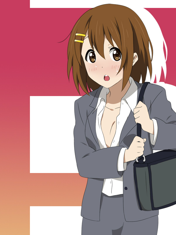 hirasawa yui (k-on!) drawn by ikari_manatsu