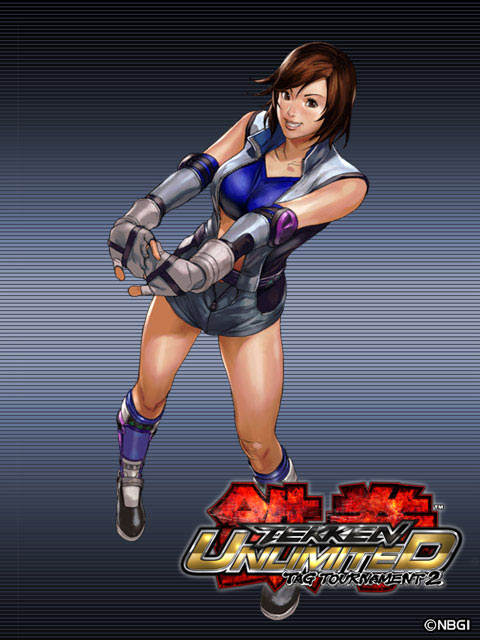 kazama asuka (tekken and 2 more) drawn by junny