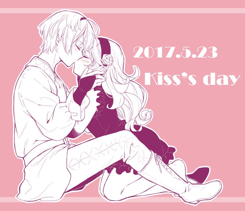 female corrin and leo (fire emblem and 1 more) drawn by hiyori_(rindou66)