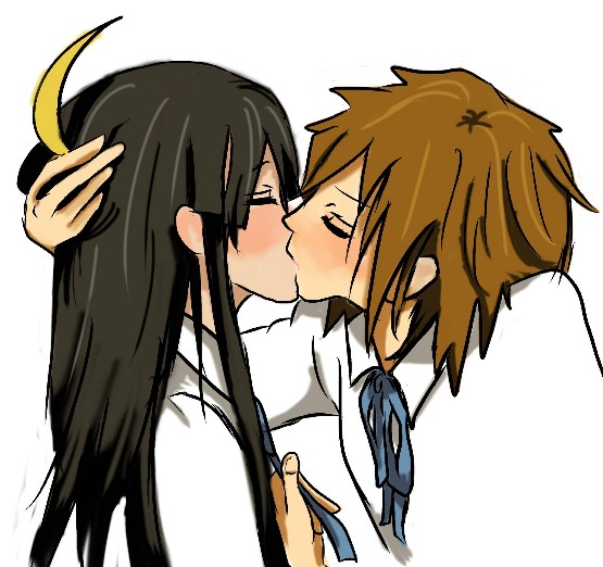 akiyama mio and tainaka ritsu (k-on!) drawn by bluecat_pan