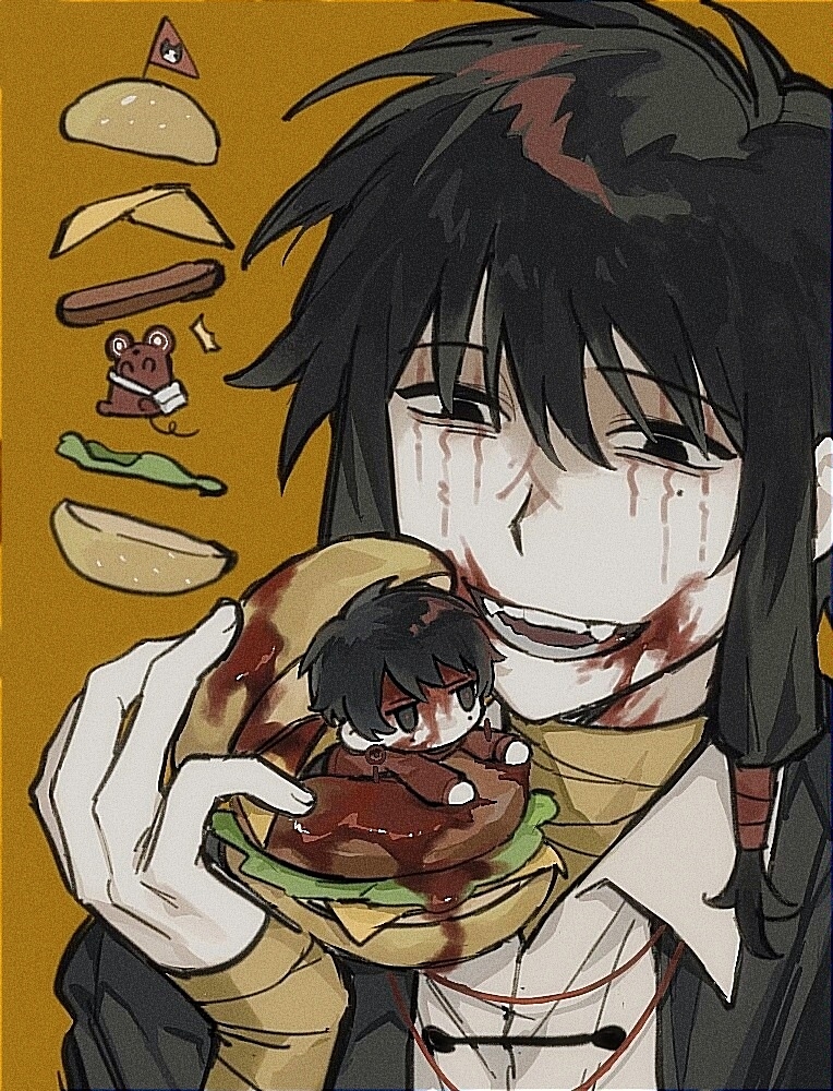 ziche fuzhao and li yuting (touqi guaitan) drawn by rice_(somasuki_77)