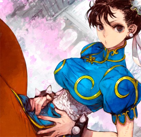 chun-li (street fighter and 1 more) drawn by toi8