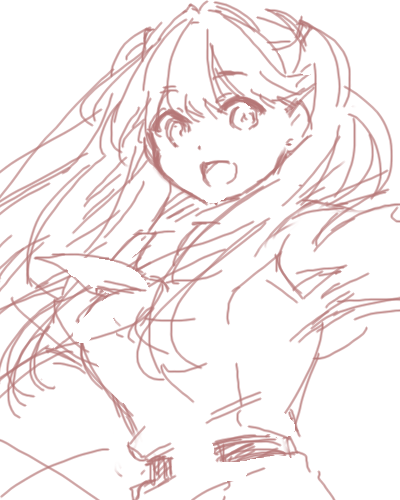 fujishima megumi (love live! and 1 more) drawn by kt_(kima)
