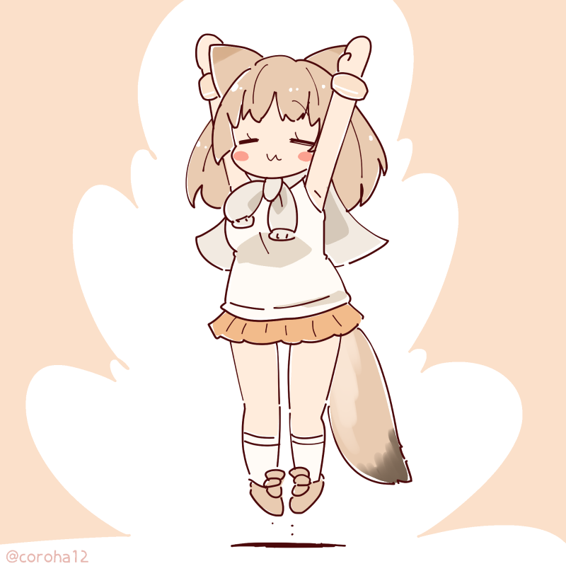pale fox (kemono friends and 1 more) drawn by coroha