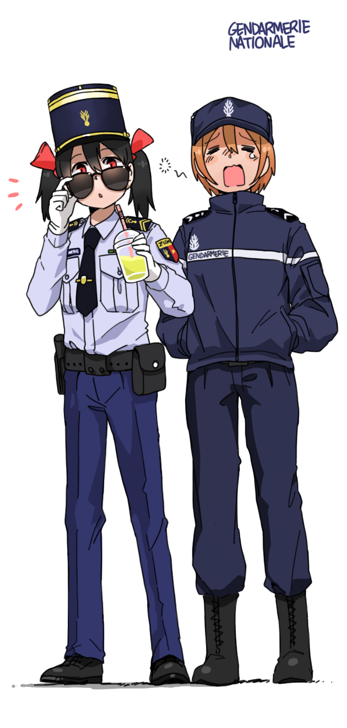 yazawa nico and hoshizora rin (love live! and 1 more) drawn by anyan_(jooho)