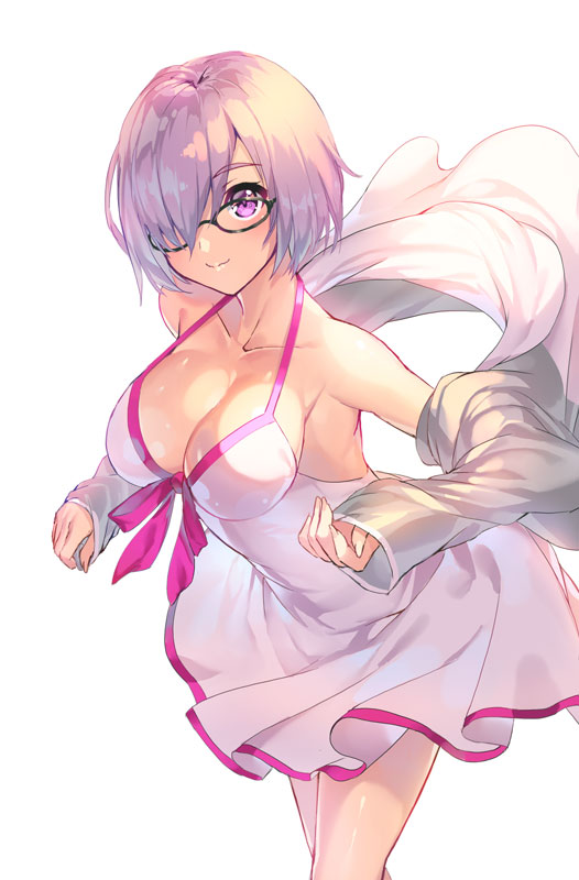 mash kyrielight (fate and 1 more) drawn by yoshimoto_(dear_life)
