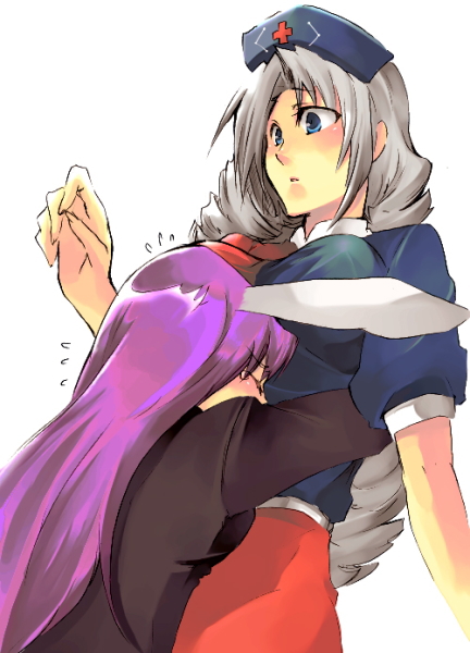 reisen udongein inaba and yagokoro eirin (touhou) drawn by suzuka_(once)