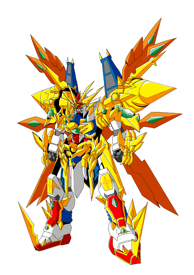 god gundam (gundam and 2 more) drawn by tomoki_haruki