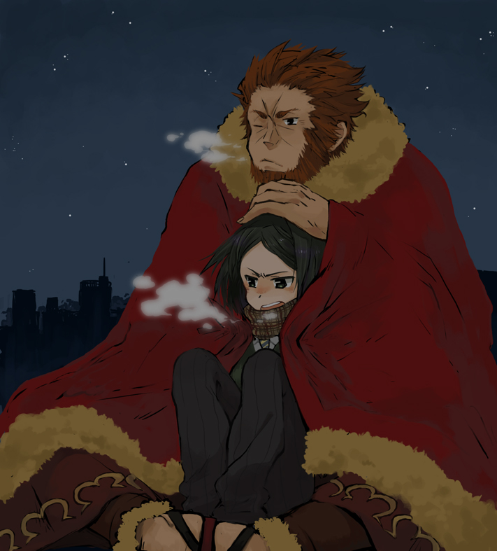 iskandar and waver velvet (fate and 1 more) drawn by nokokoro