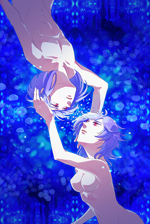 tieria erde and regene regetta (gundam and 1 more) drawn by qujo