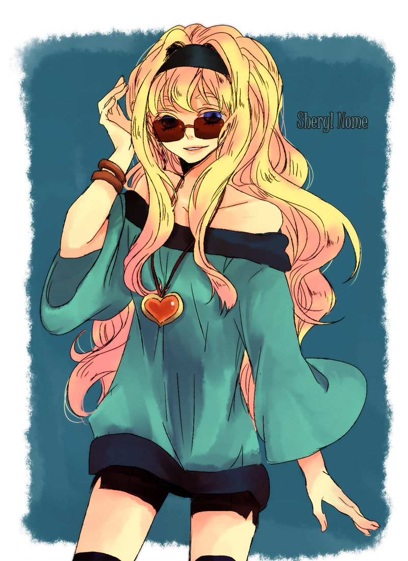 sheryl nome (macross and 1 more) drawn by akieru_nomaki
