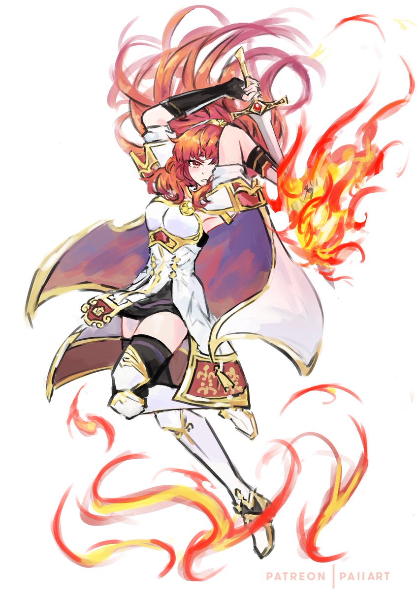 celica (fire emblem and 1 more) drawn by paiiart