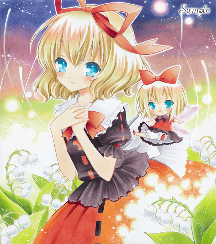 medicine melancholy and su-san (touhou) drawn by ayuayu_(chisuke_ayu)