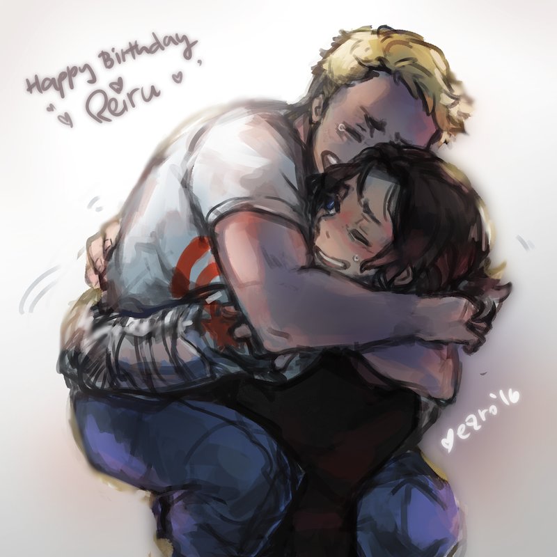 steve rogers and bucky barnes (marvel and 1 more) drawn by ezroseven