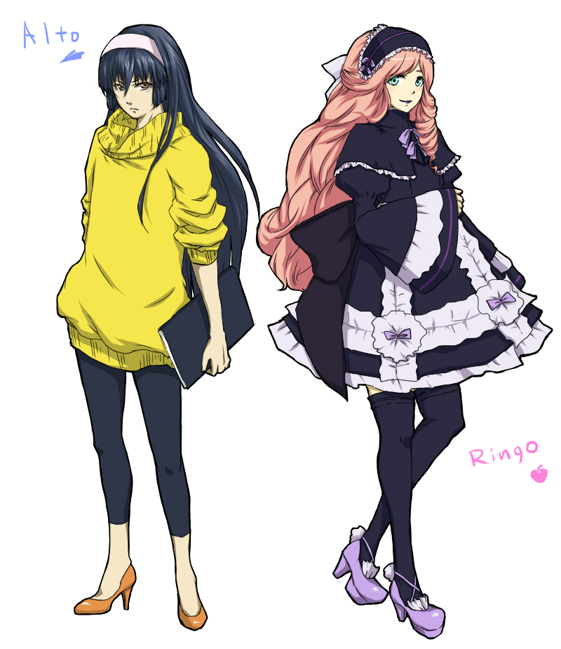 saotome alto, nakamura yuuichi, and tsukimiya ringo (macross and 2 more) drawn by oroshi_shouyu