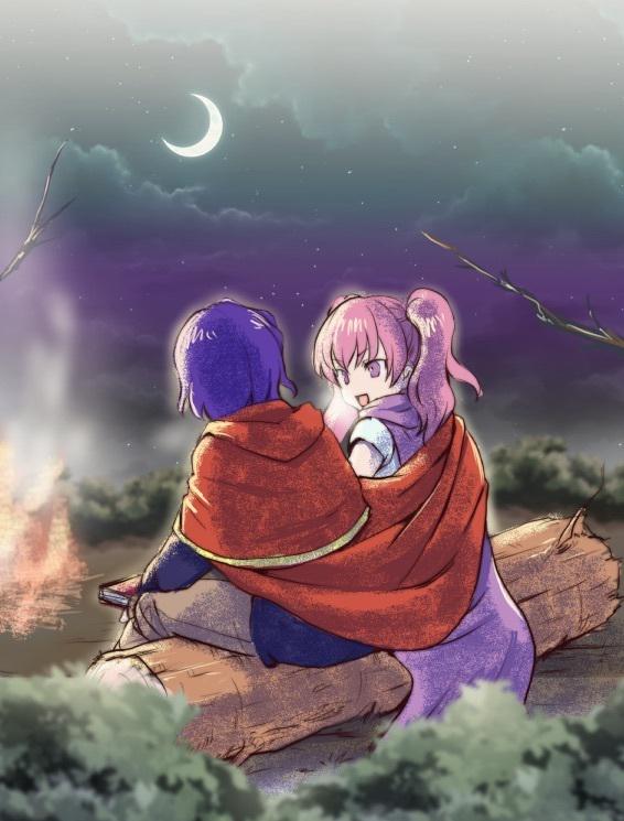 serra and erk (fire emblem and 1 more) drawn by umehime