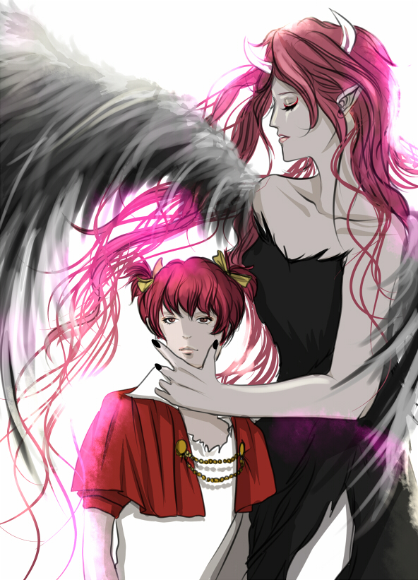 choko and akura (arc the lad and 1 more) drawn by sipisuri
