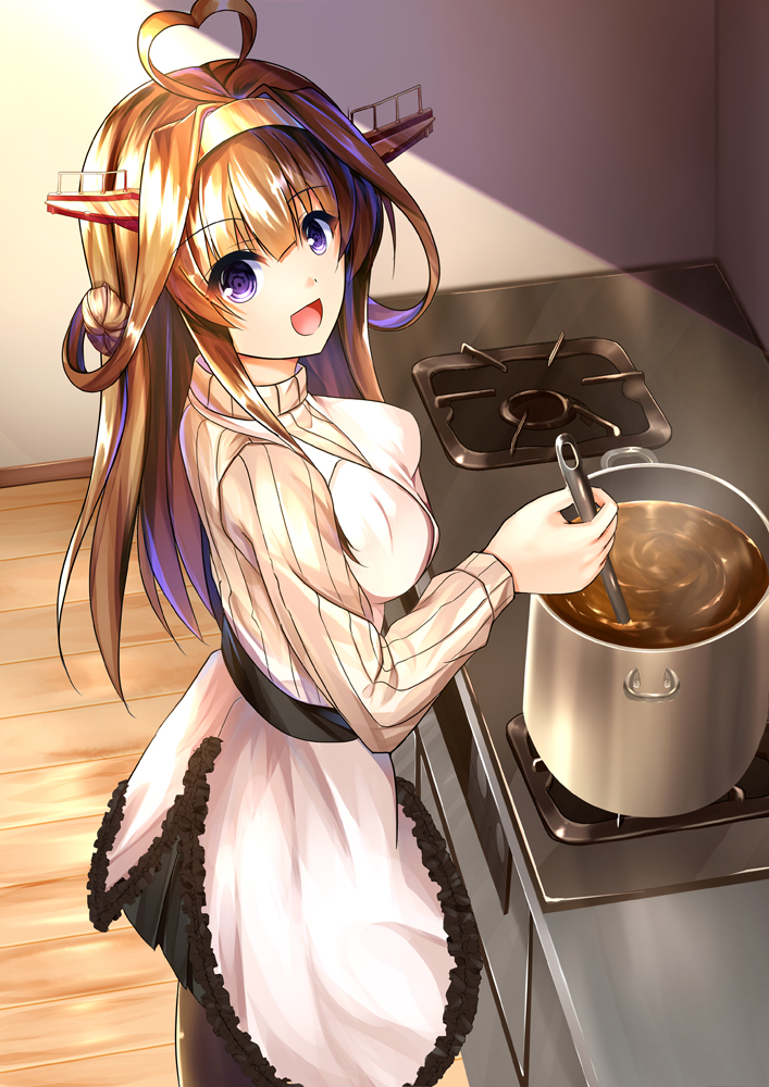 kongou and kongou kai ni (kantai collection) drawn by miyazaki_yukichi