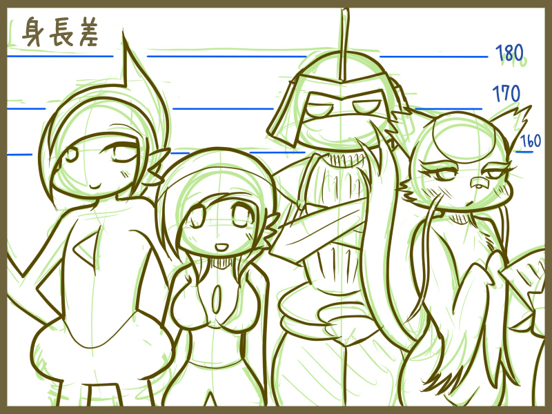 gardevoir, gallade, weavile, bisharp, and mienshao (pokemon) drawn by sougetsu_(yosinoya35)