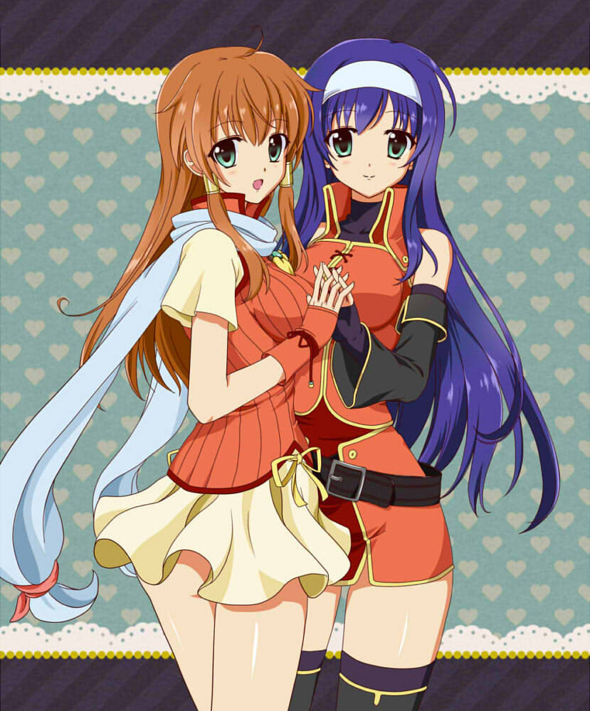 mia and mist (fire emblem and 1 more) drawn by sakusaku_(neki)