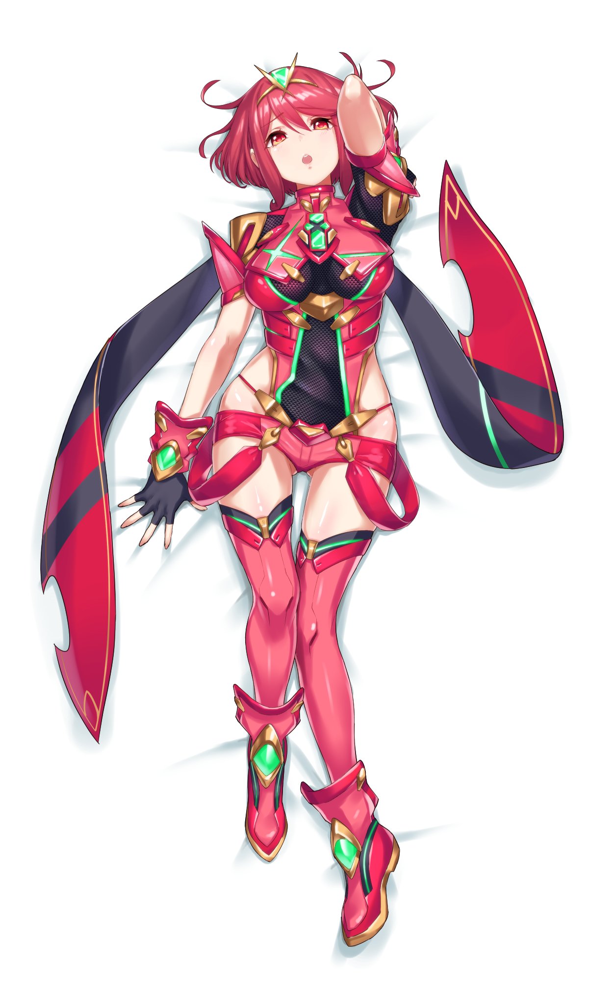 pyra (xenoblade chronicles and 1 more) drawn by green322 | Danbooru