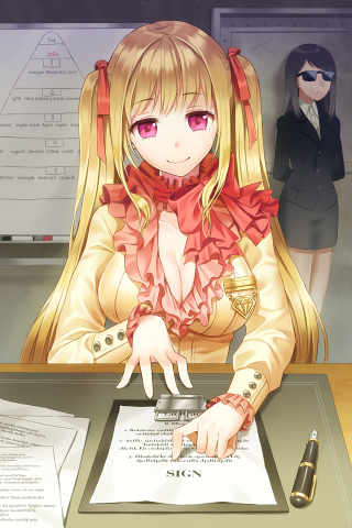 schindler k eru (sword girls) drawn by endos