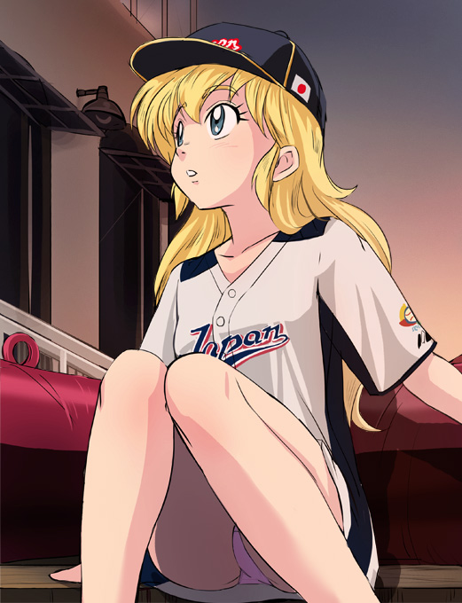 melody patricia norman (world baseball classic and 1 more) drawn by haruyama_kazunori